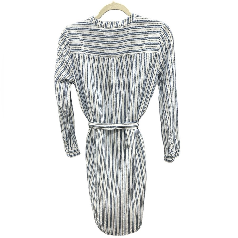 J. Crew Mercantile Midi Stripe Shirt Dress Size: XS - Picture 3 of 8
